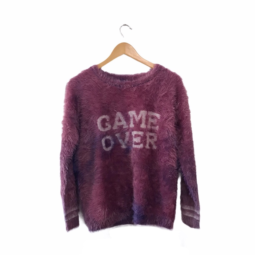 Eleven Paris GAME OVER Plush Sweater L